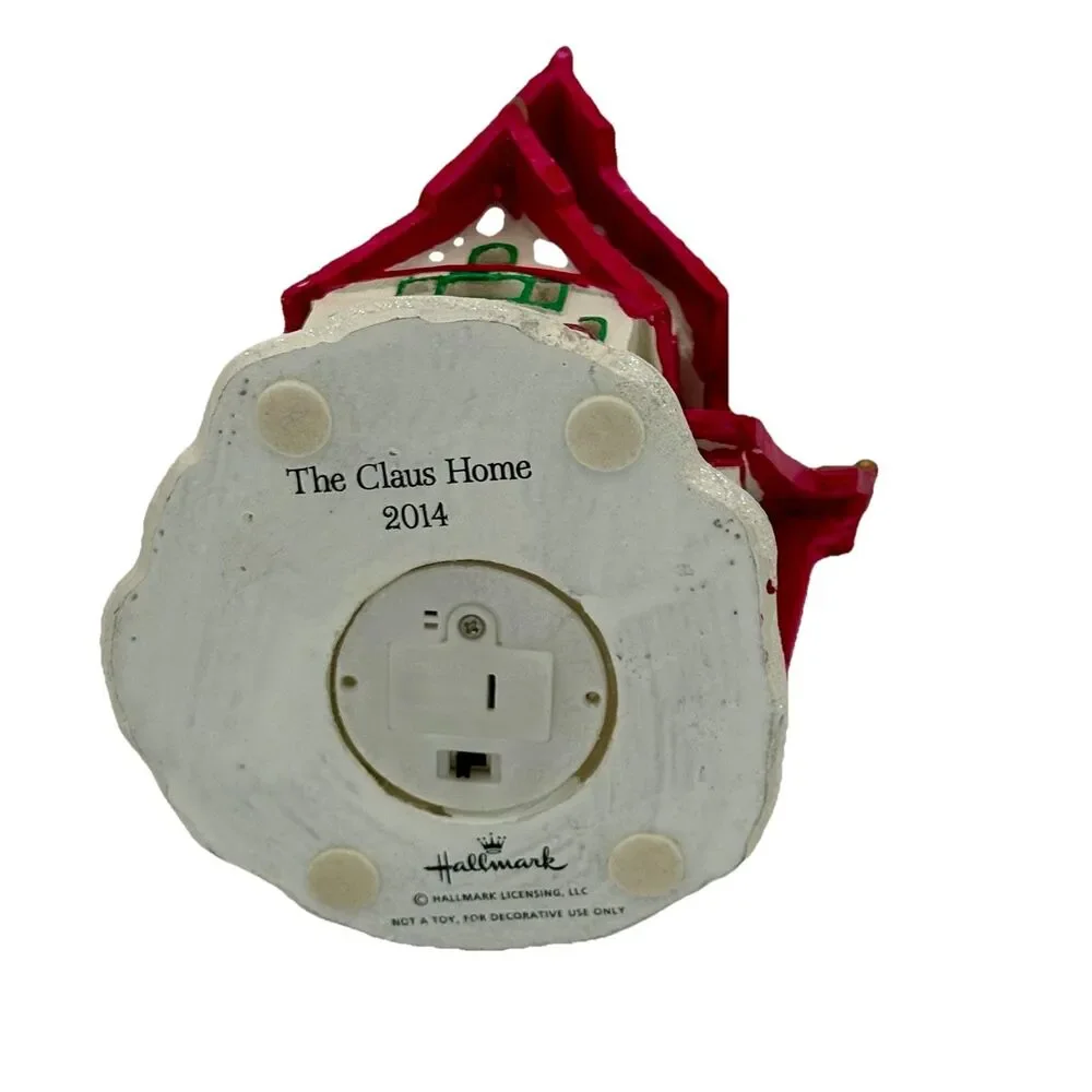 Hallmark 2014 Light Up The Claus Home 5.75” North Pole Series - Picture 8 of 8